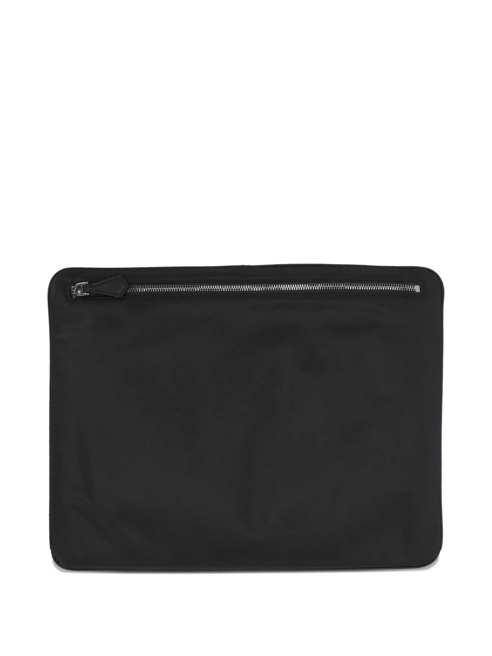 leather-handle zip tote bag - 2