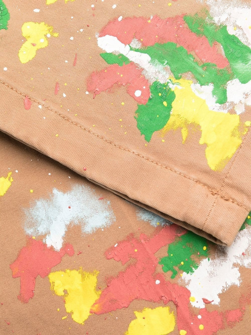 paint-splatter effect chinos 7
