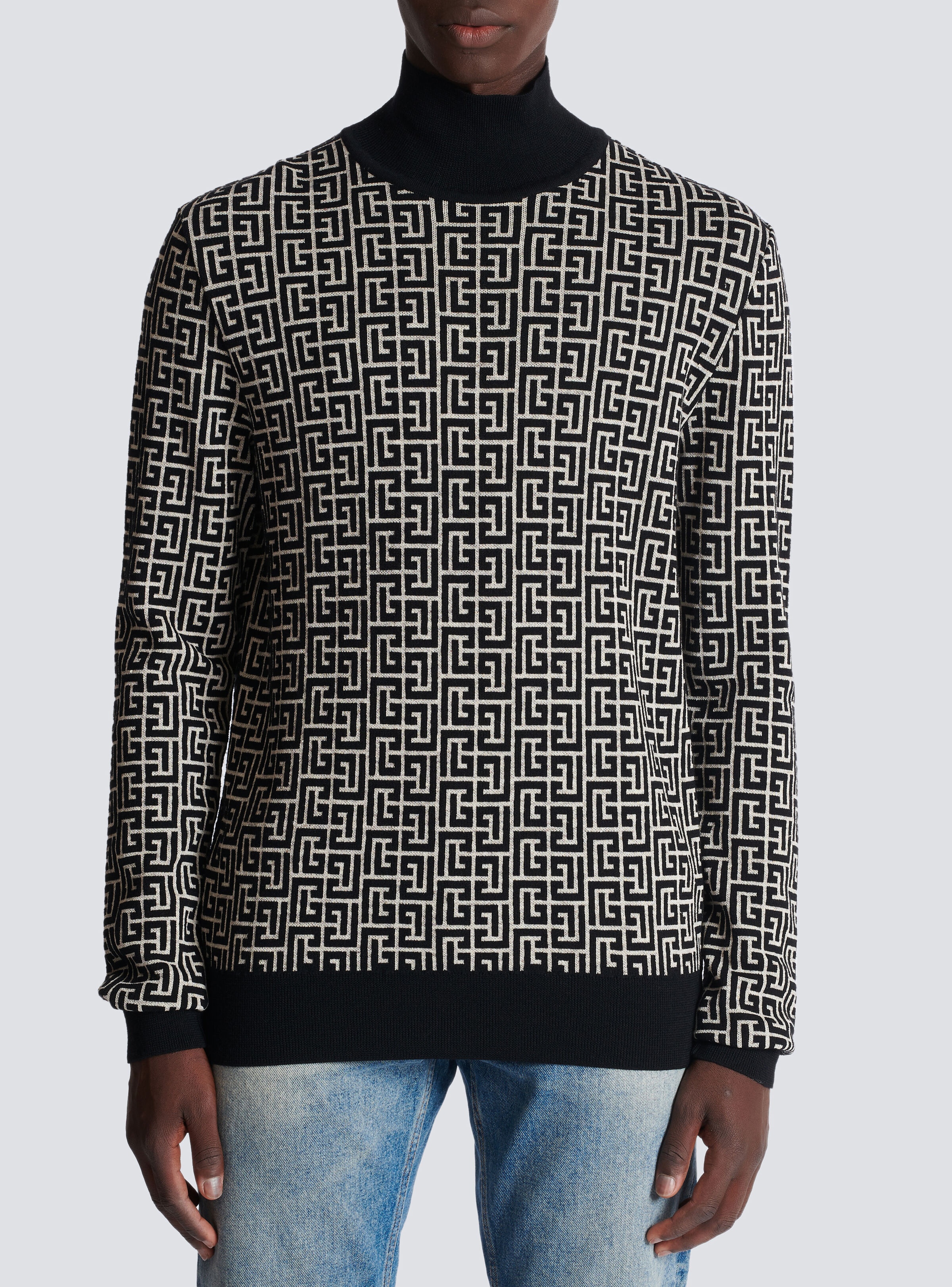 Wool turtleneck sweater - 5