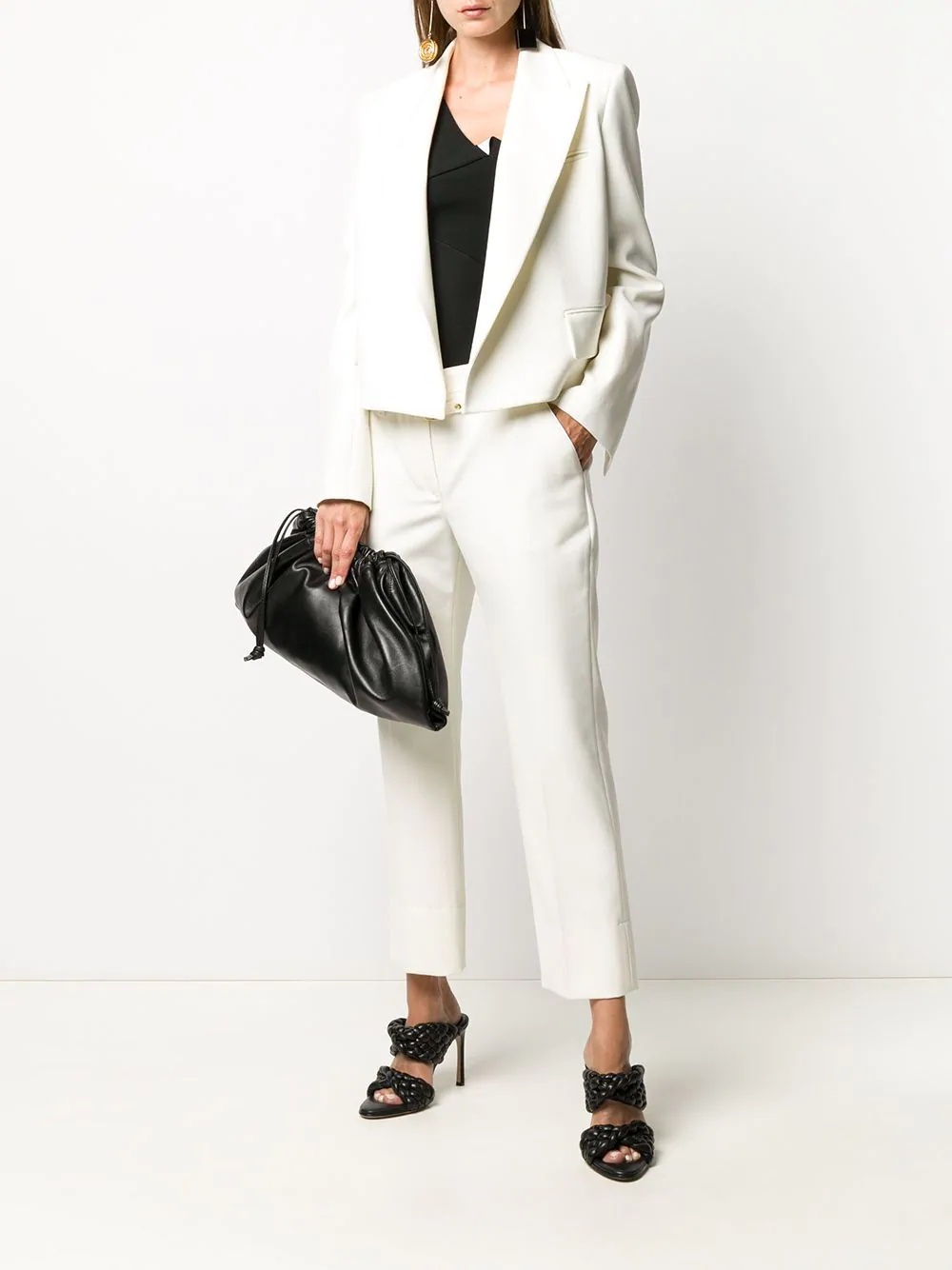 belted tailored trousers - 2