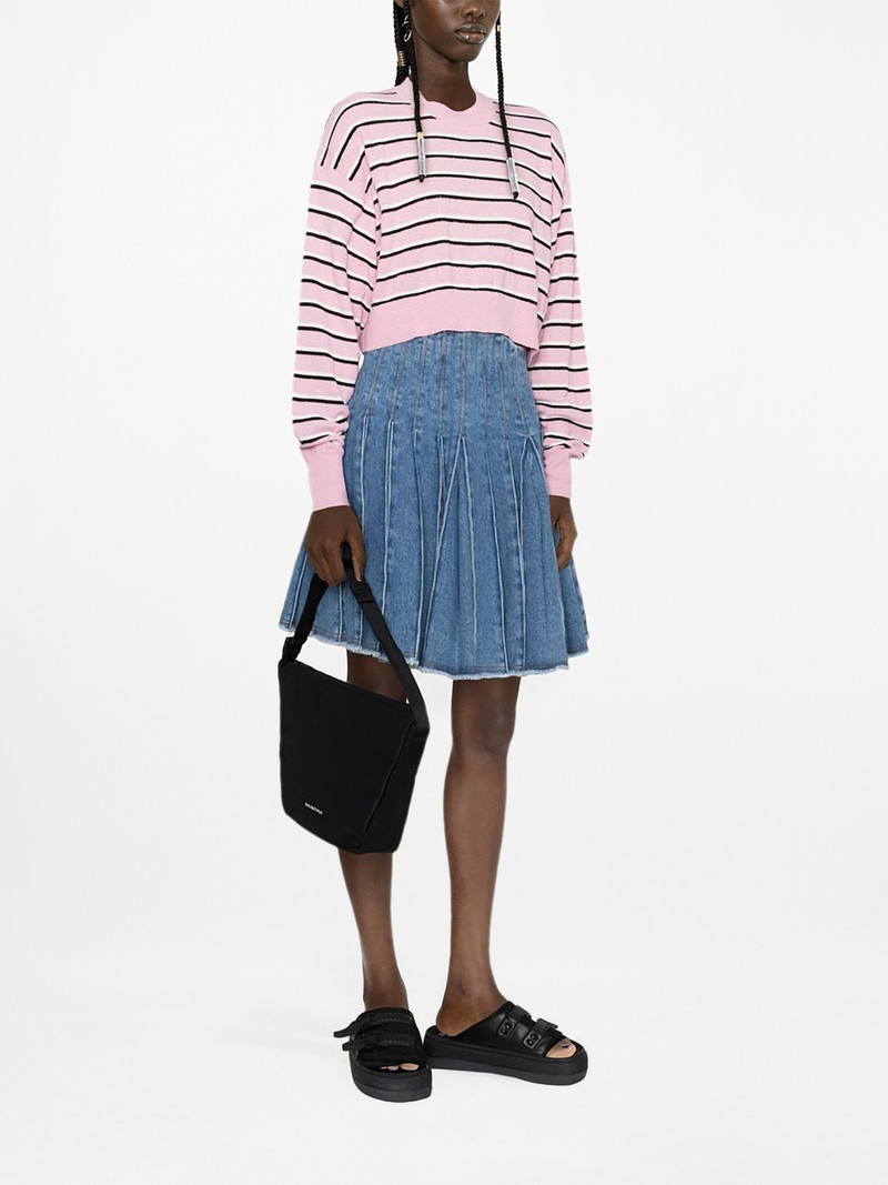 striped cropped jumper 3