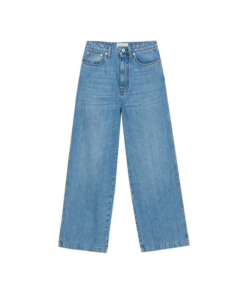 JANE - Straight leg jeans - Light blue 4