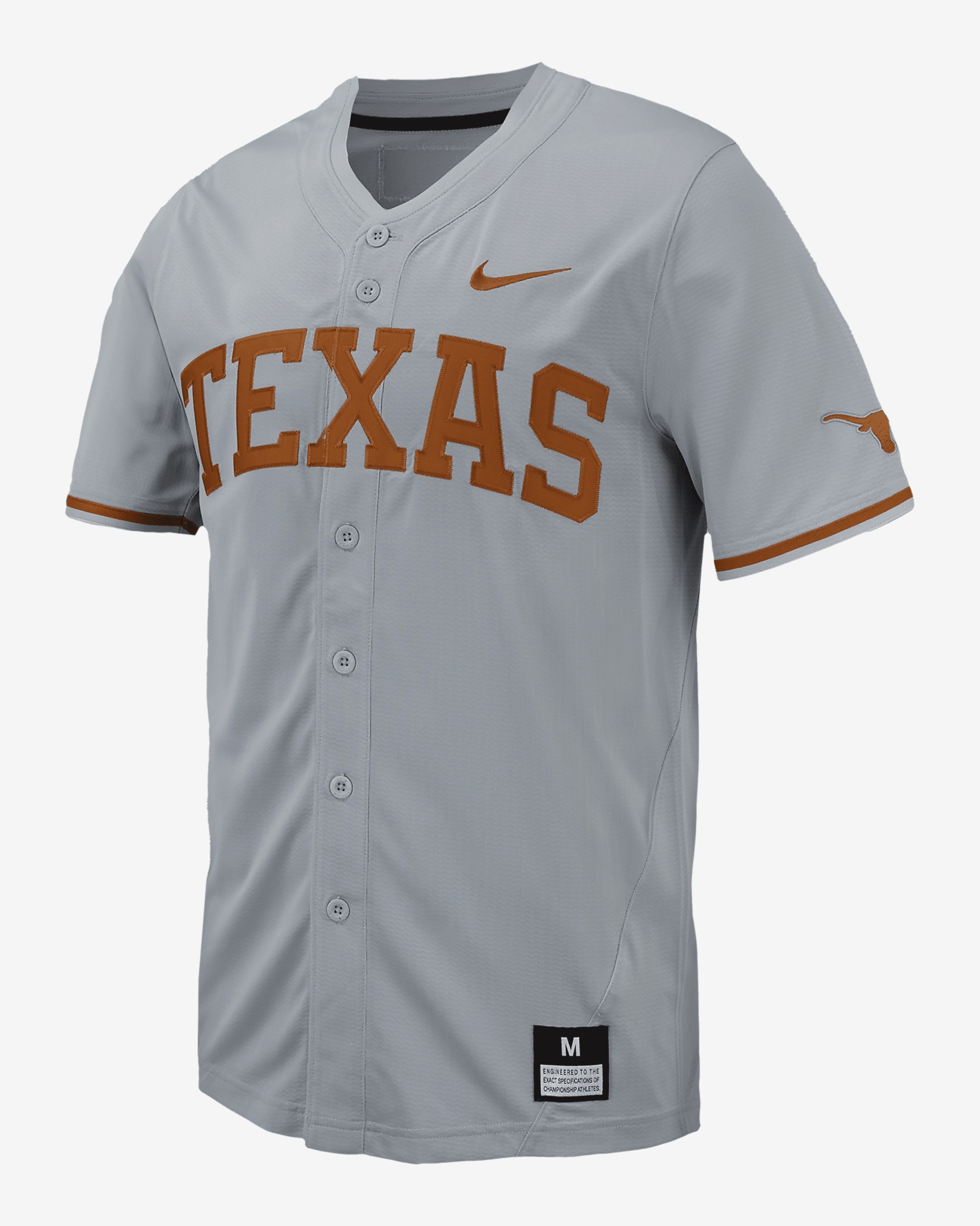 Texas Nike Men's College Replica Baseball Jersey - 1