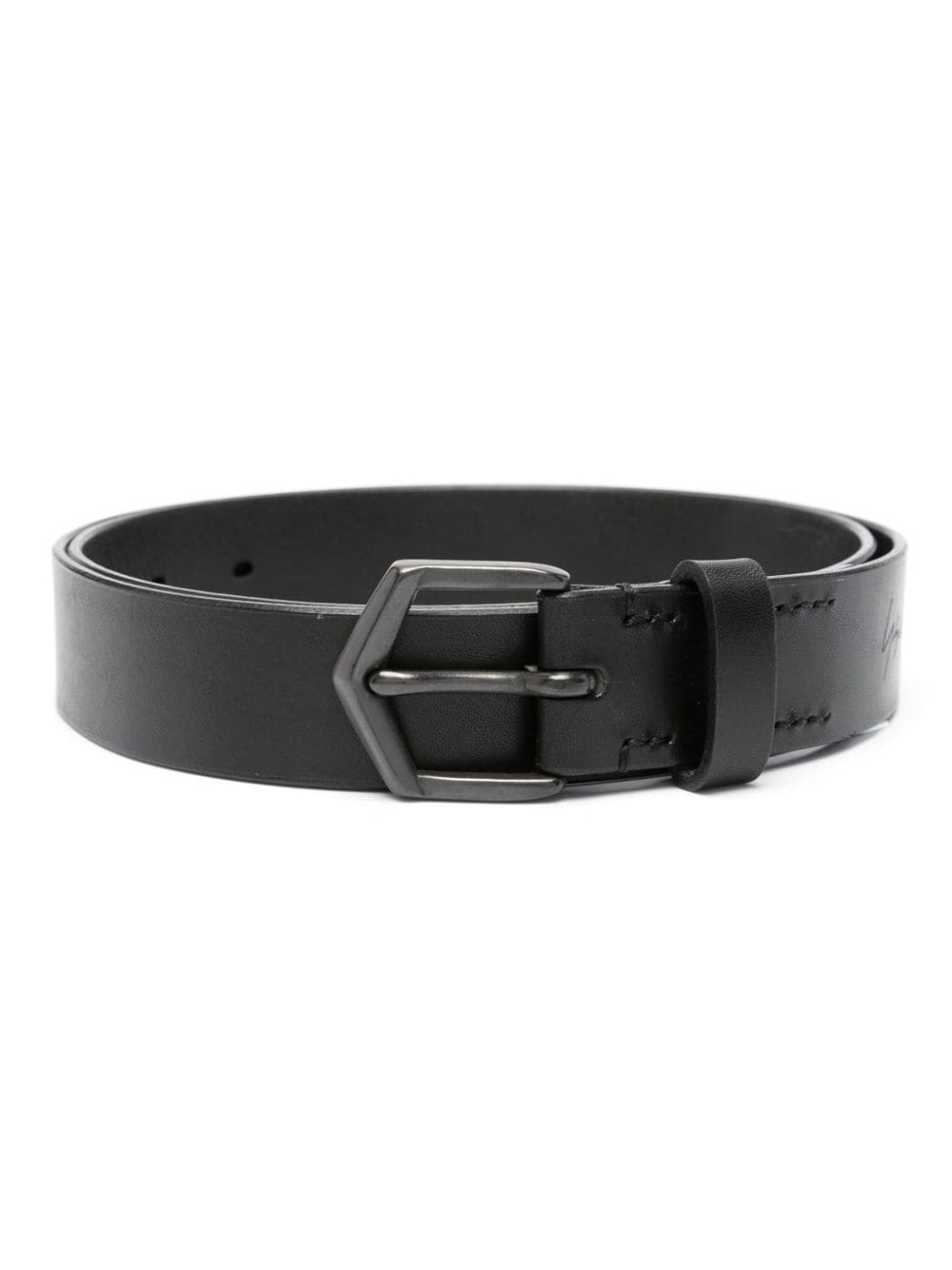 embossed-logo belt - 1