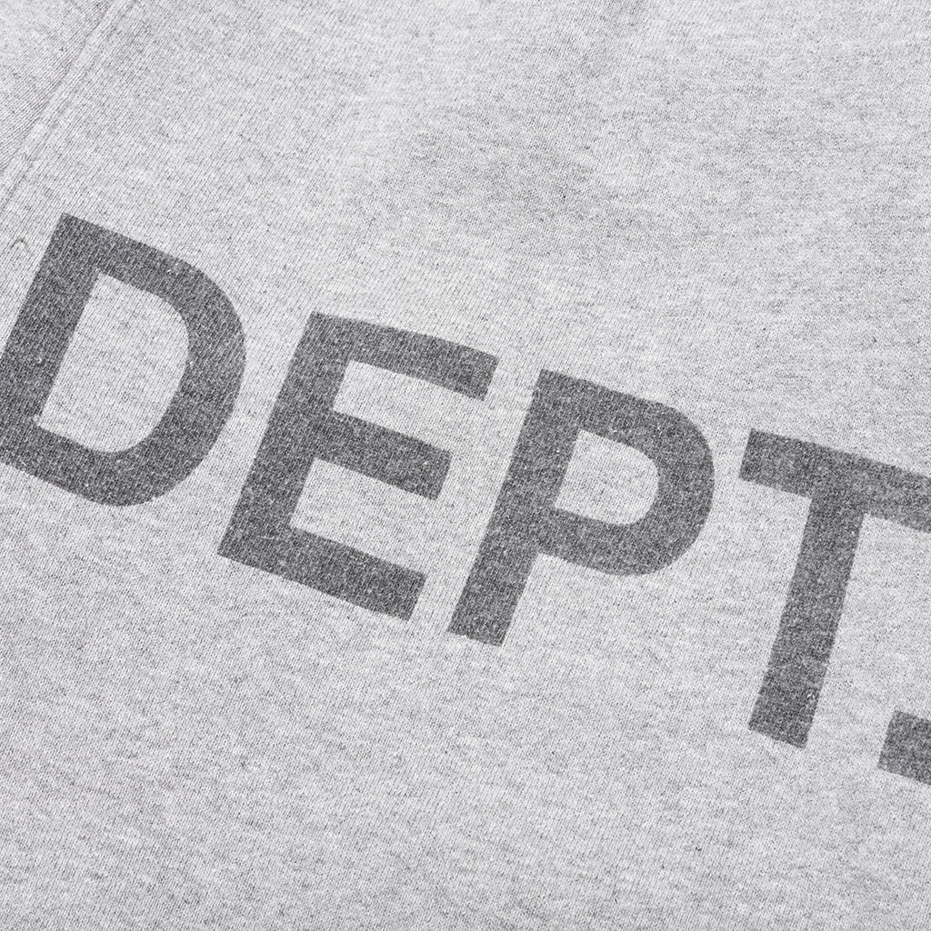 DEEP LOGO SWEATPANTS - HEATHER GREY - 4