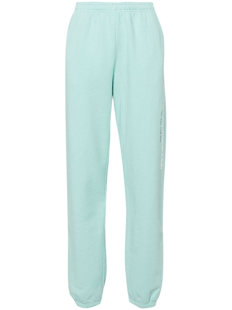 logo-print cotton track pants 1