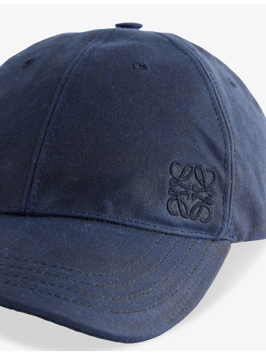 Brand-Patch Cotton Baseball Cap - 2
