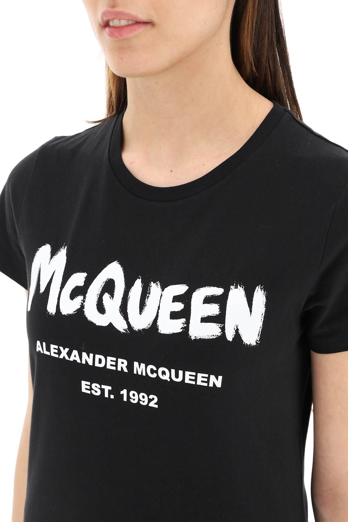 MCQUEEN GRAFFITI T-SHIRT - 5