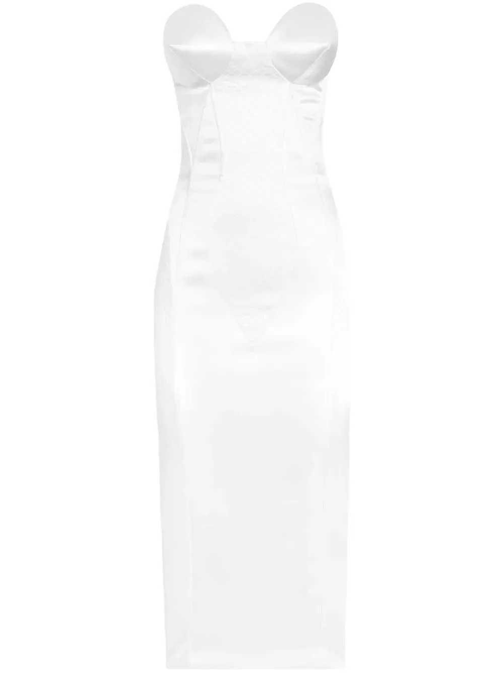 Midi Dress With Bodice - 1