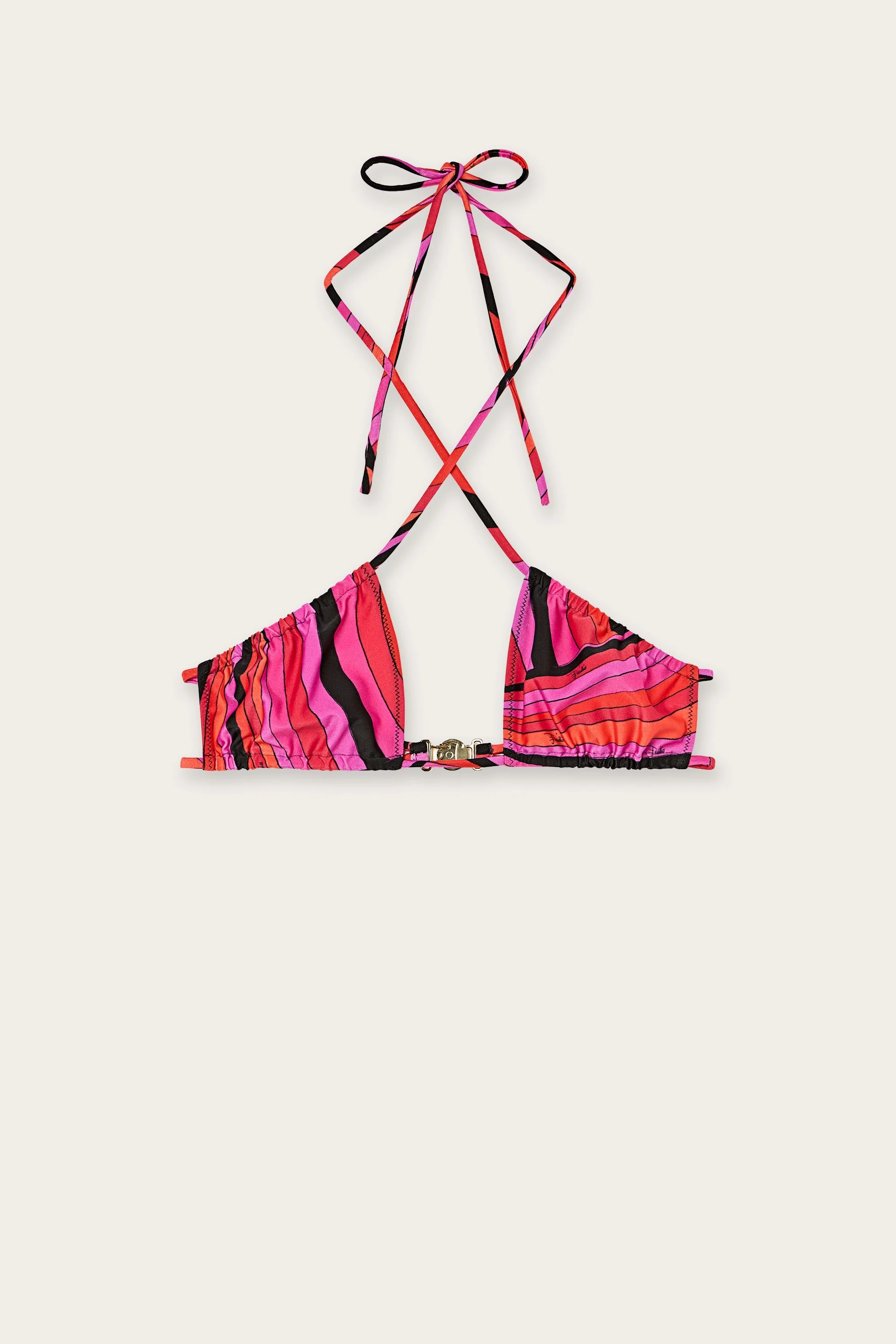IRIDE PRINT BIKINI TOP - 1