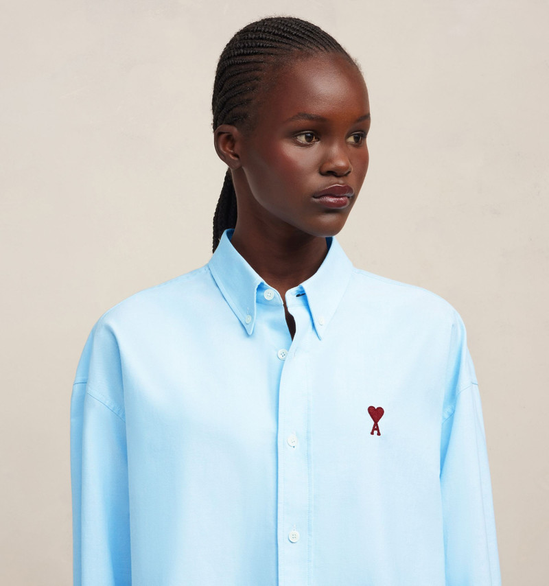 AMI Paris Ami De Coeur Boxy Fit Shirt outlook