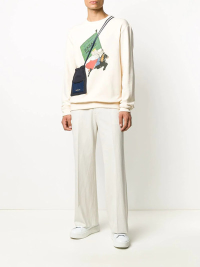 Lanvin Babar print sweatshirt outlook