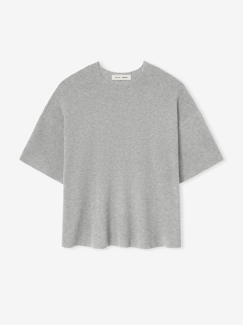 Waffle Short Sleeve Sweater 1