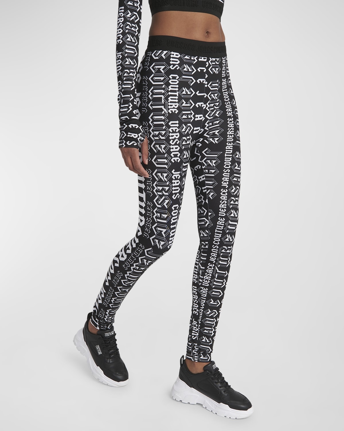 Logo-Print Leggings - 7