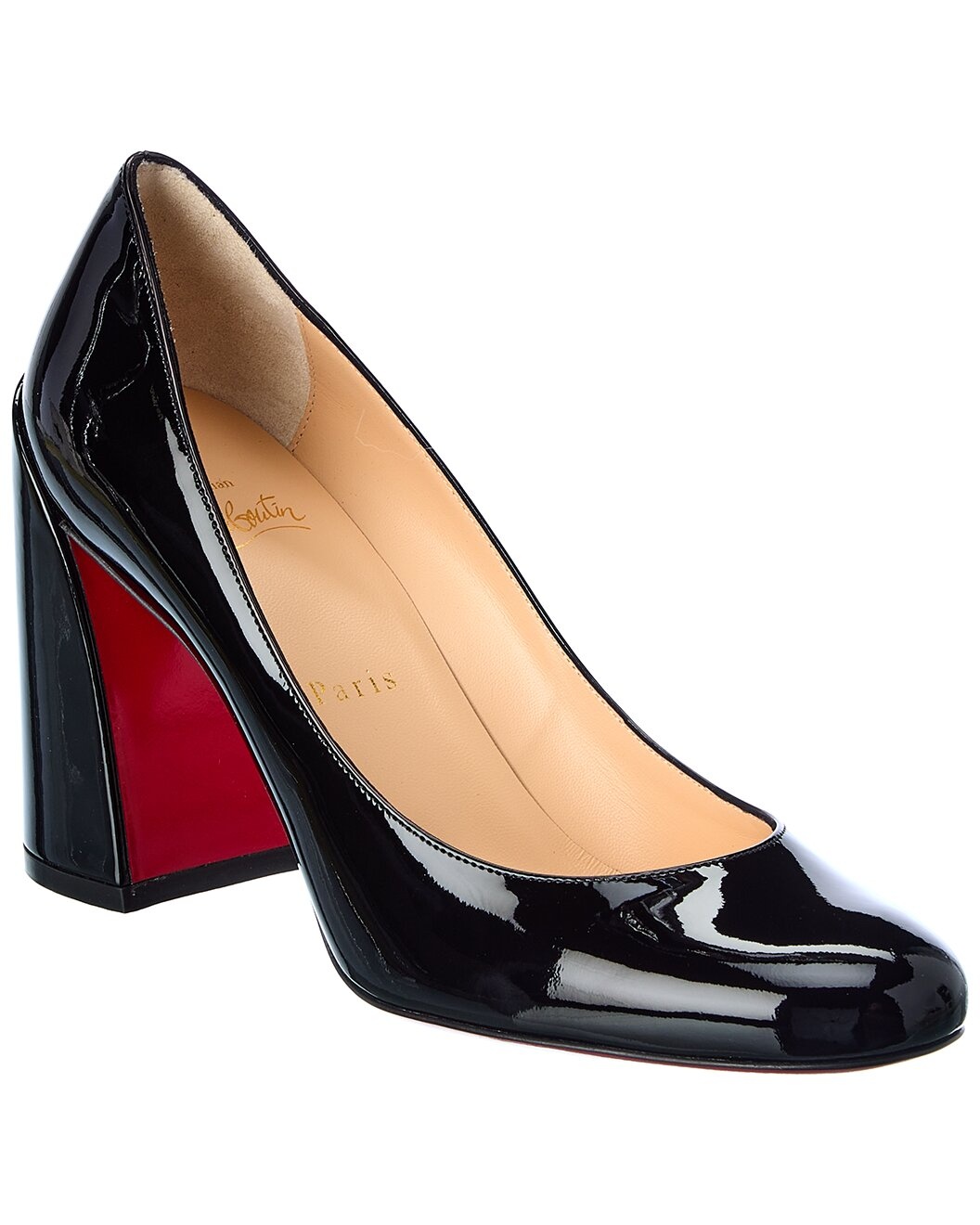 Christian Louboutin Miss Sab 85 Patent Pumps - 1