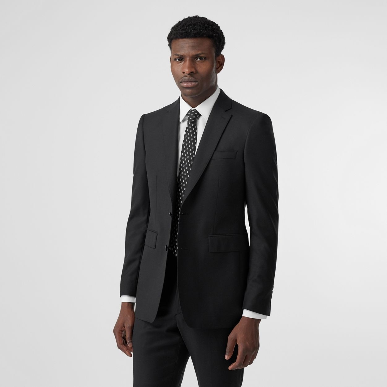 Classic Fit Wool Suit - 8