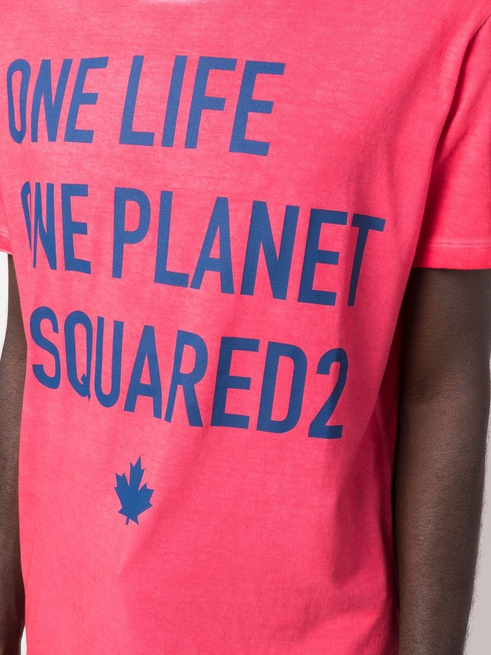 slogan-print cotton T-shirt - 5