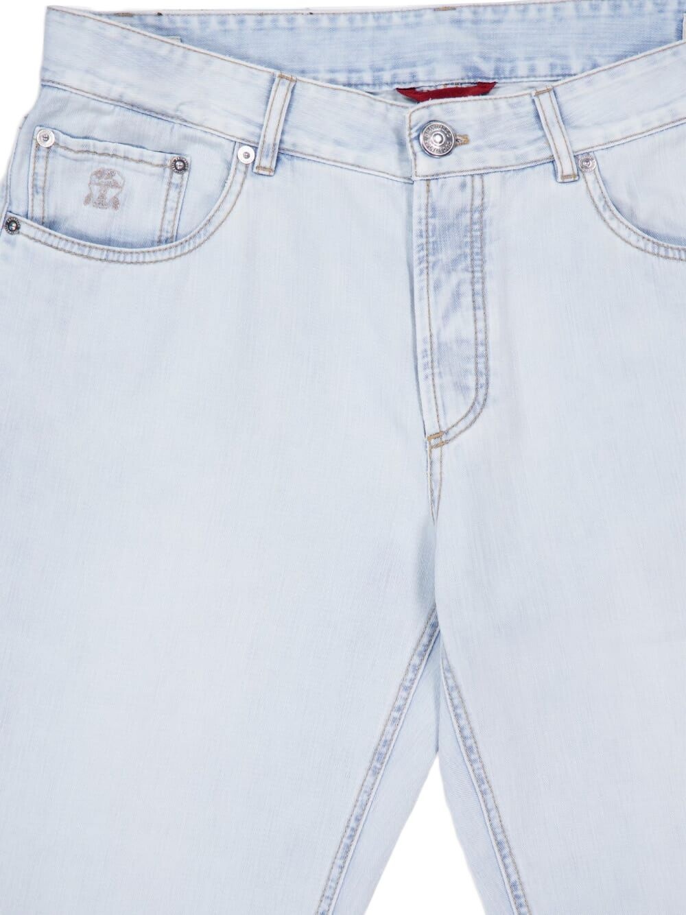 logo-patch jeans - 3