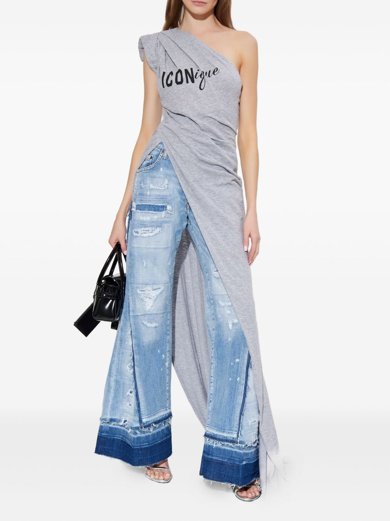 DSQUARED2 one-shoulder split dress outlook