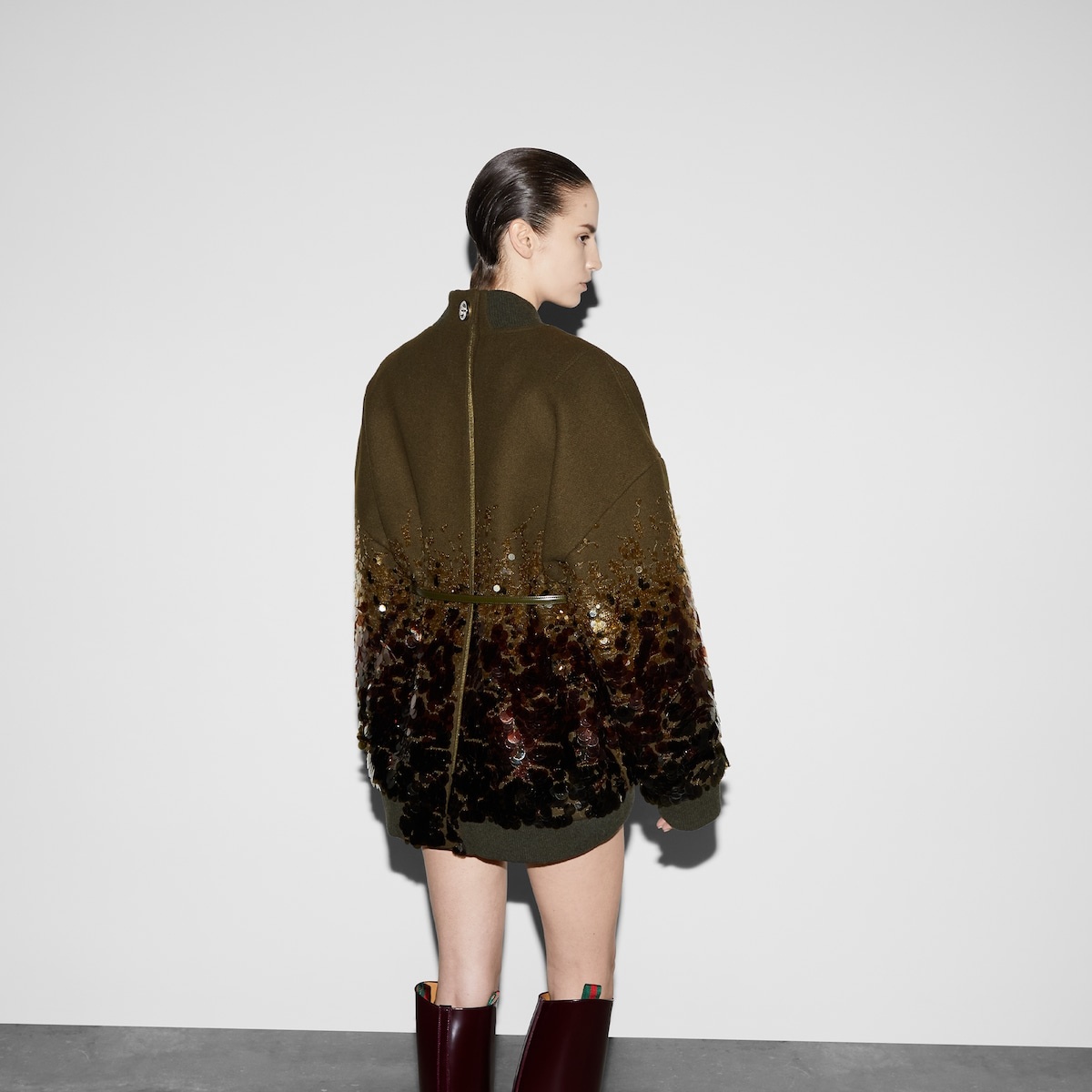 Batavia wool bomber jacket - 4