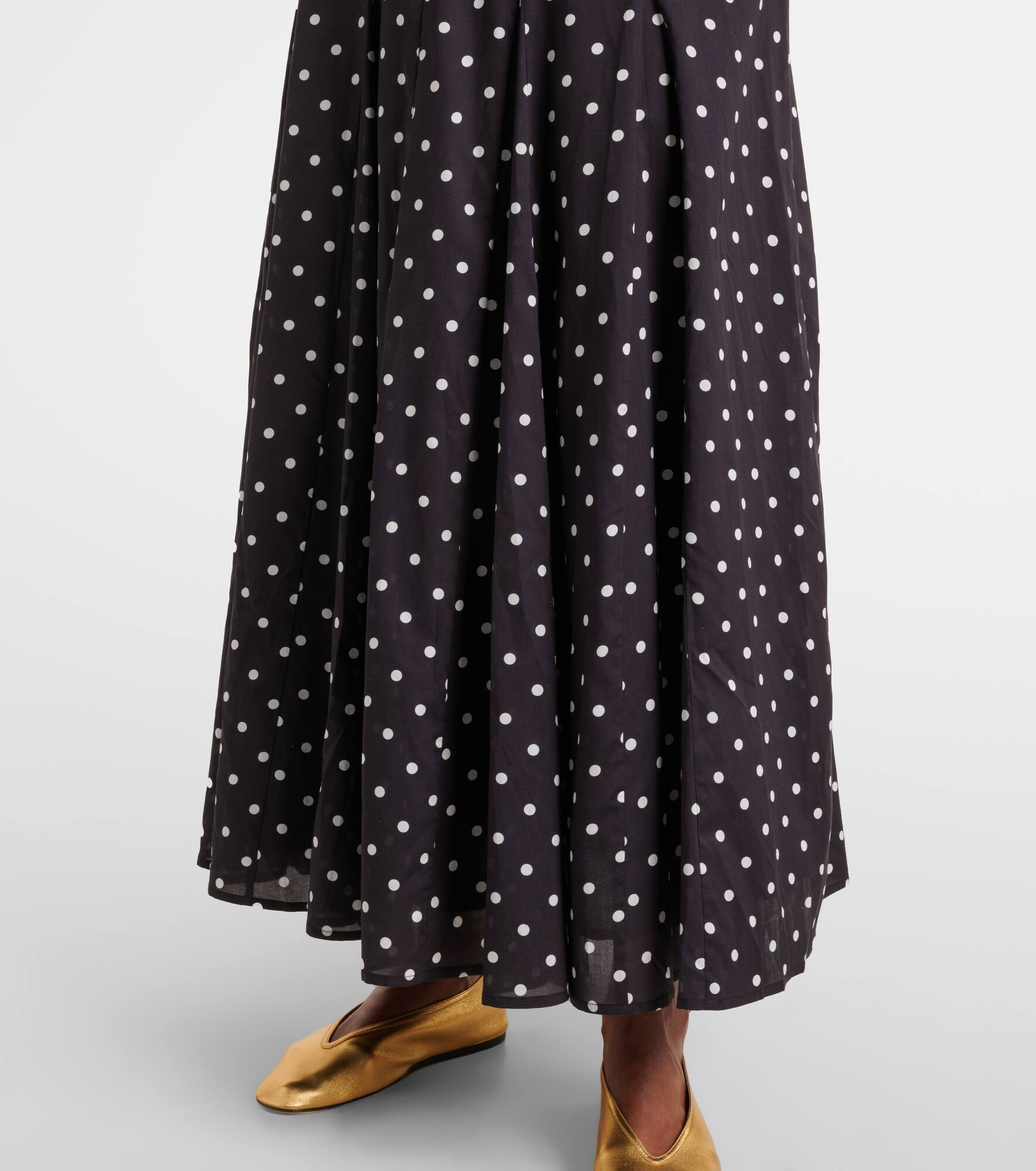 Paloma polka-dot maxi dress - 5