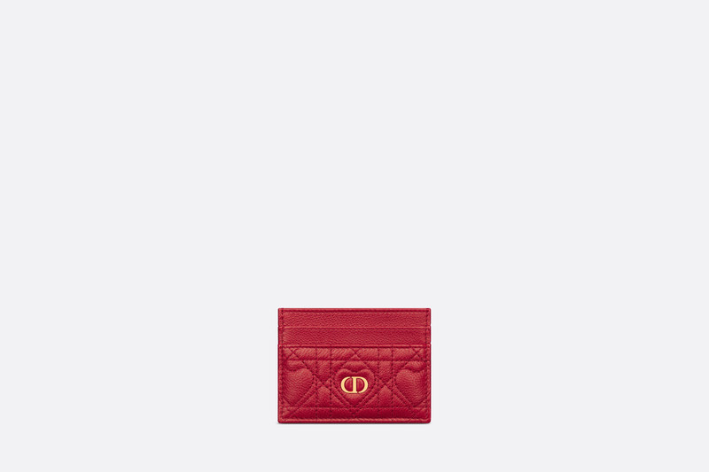 Dior Caro Five-Slot Card Holder 1