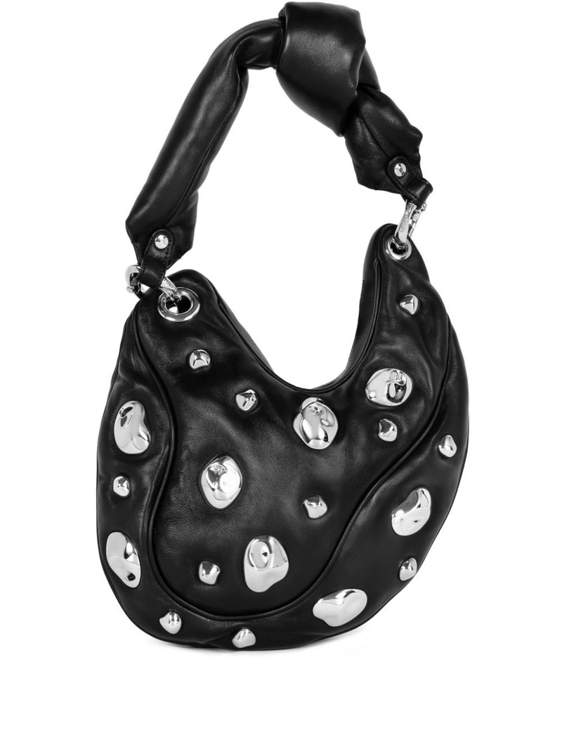 chrome-detail shoulder bag 1