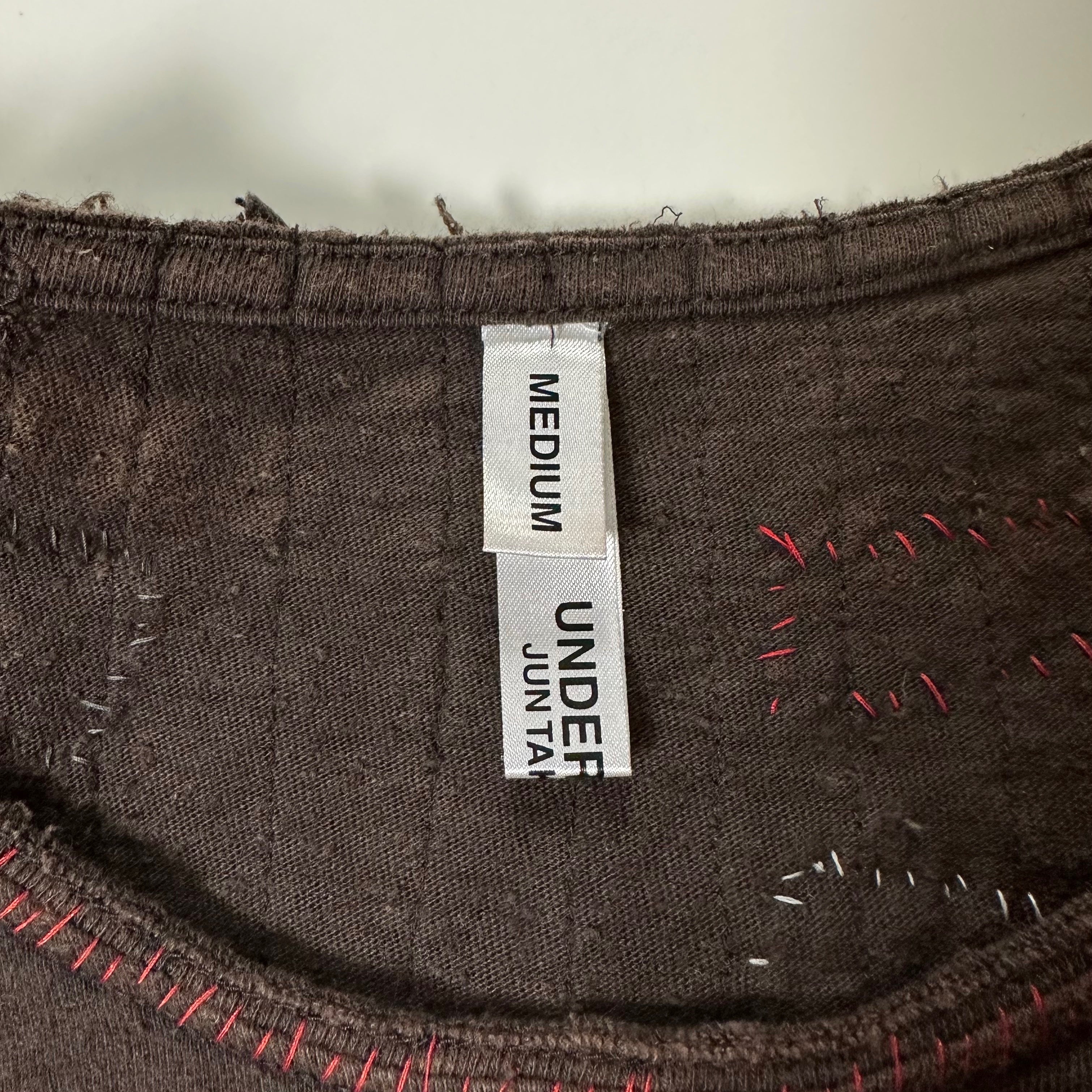 UNDERCOVER Spring Summer 2003 "Scab" Asymmetric Tank Top - 5