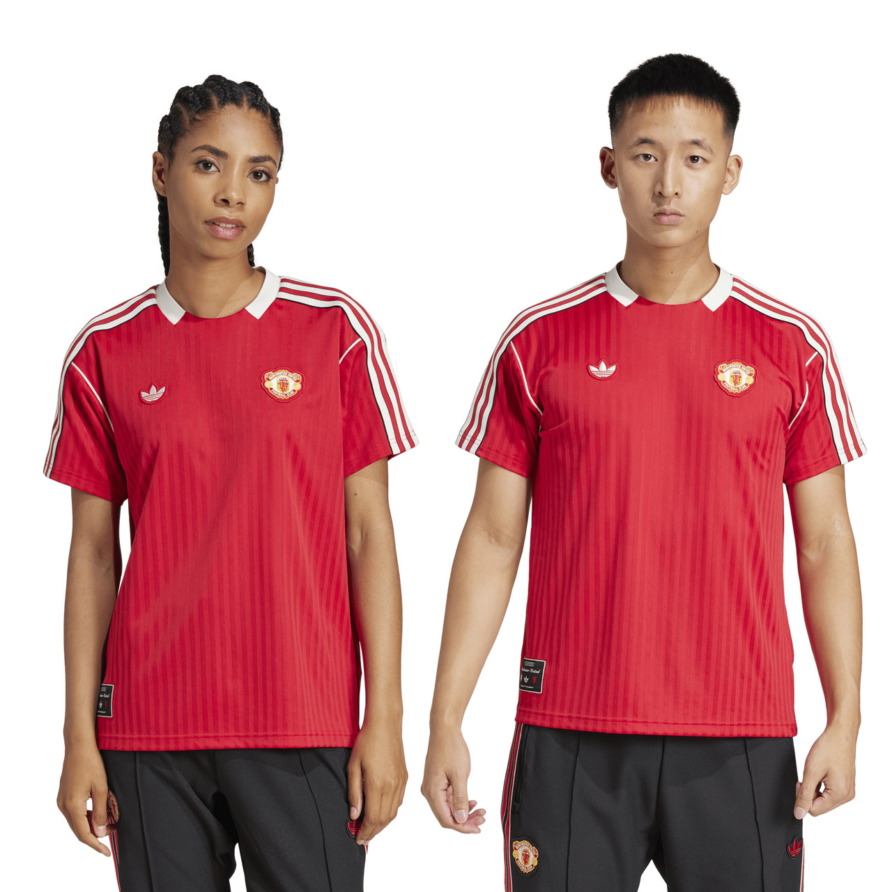 adidas Mens Manchester United adidas Manchester United Icon Jersey - 1