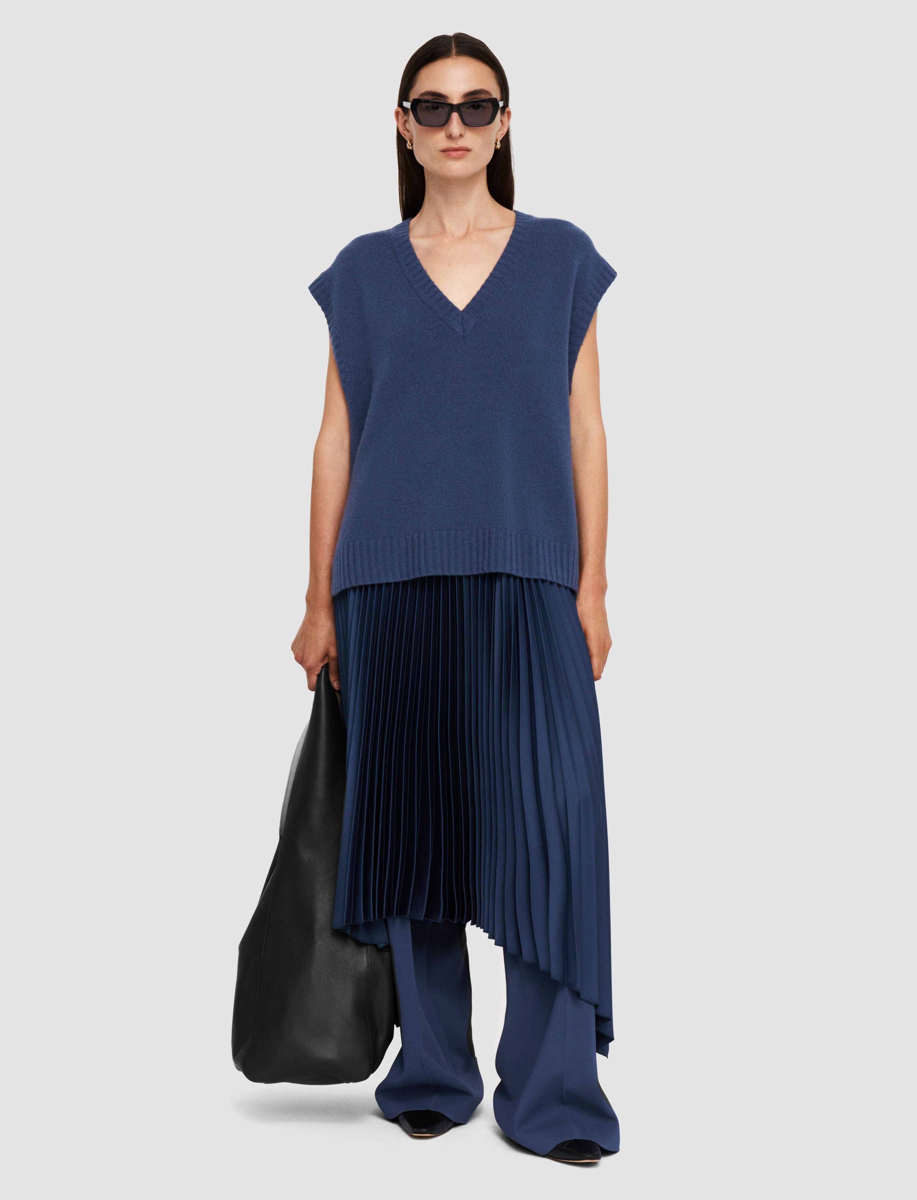 Open Cashmere Vest - 2