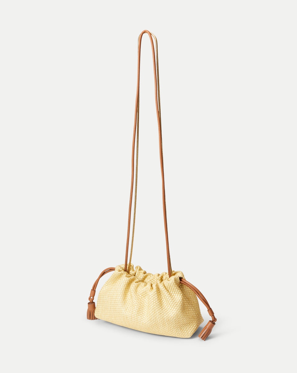 SMALL VERONICA BEARD RAFFIA STASH BAG - 5