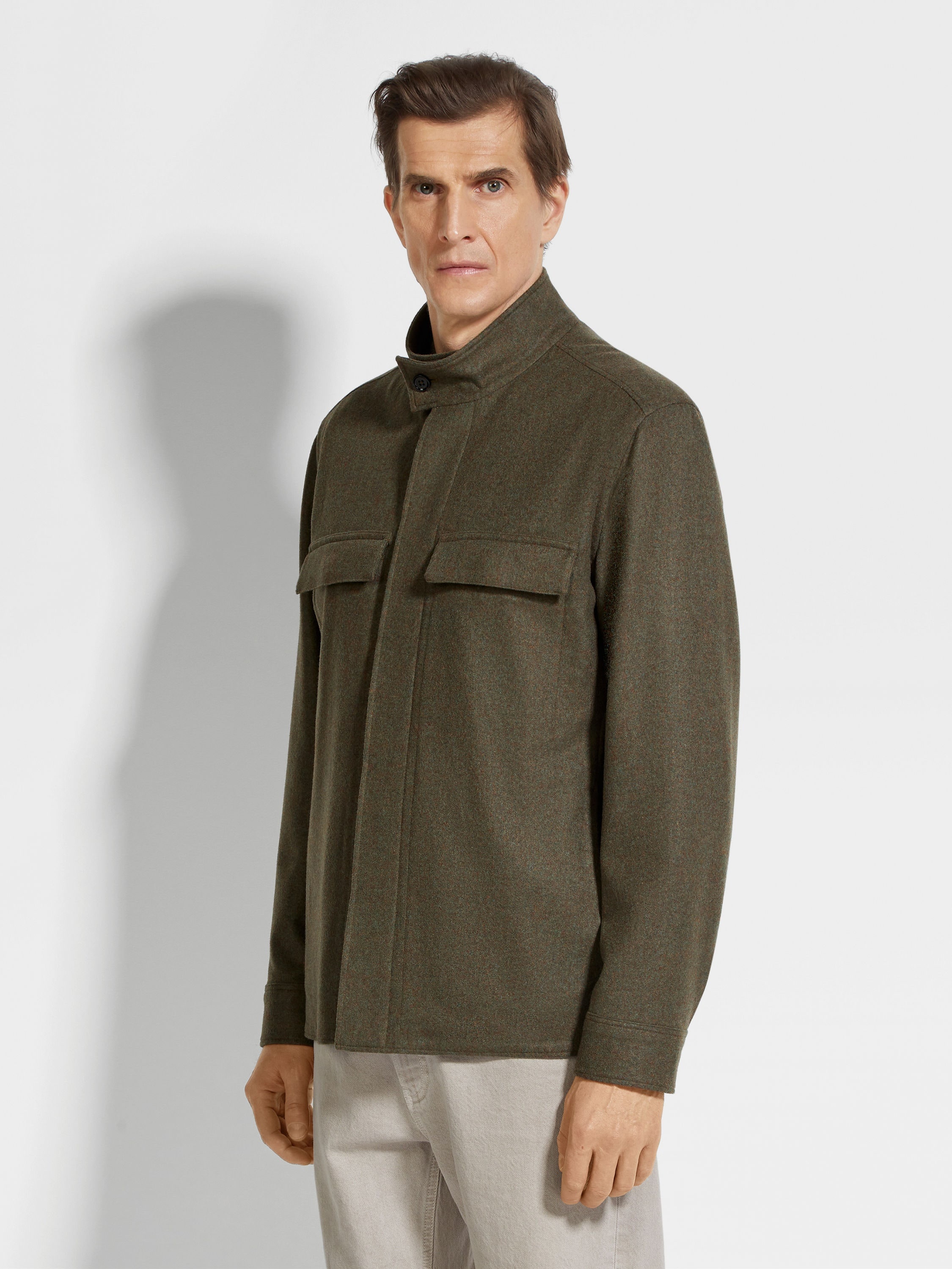 OASI CASHMERE OVERSHIRT - 4