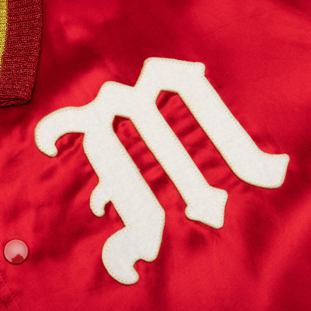 SAINT VARSITY JACKET - RED - 3