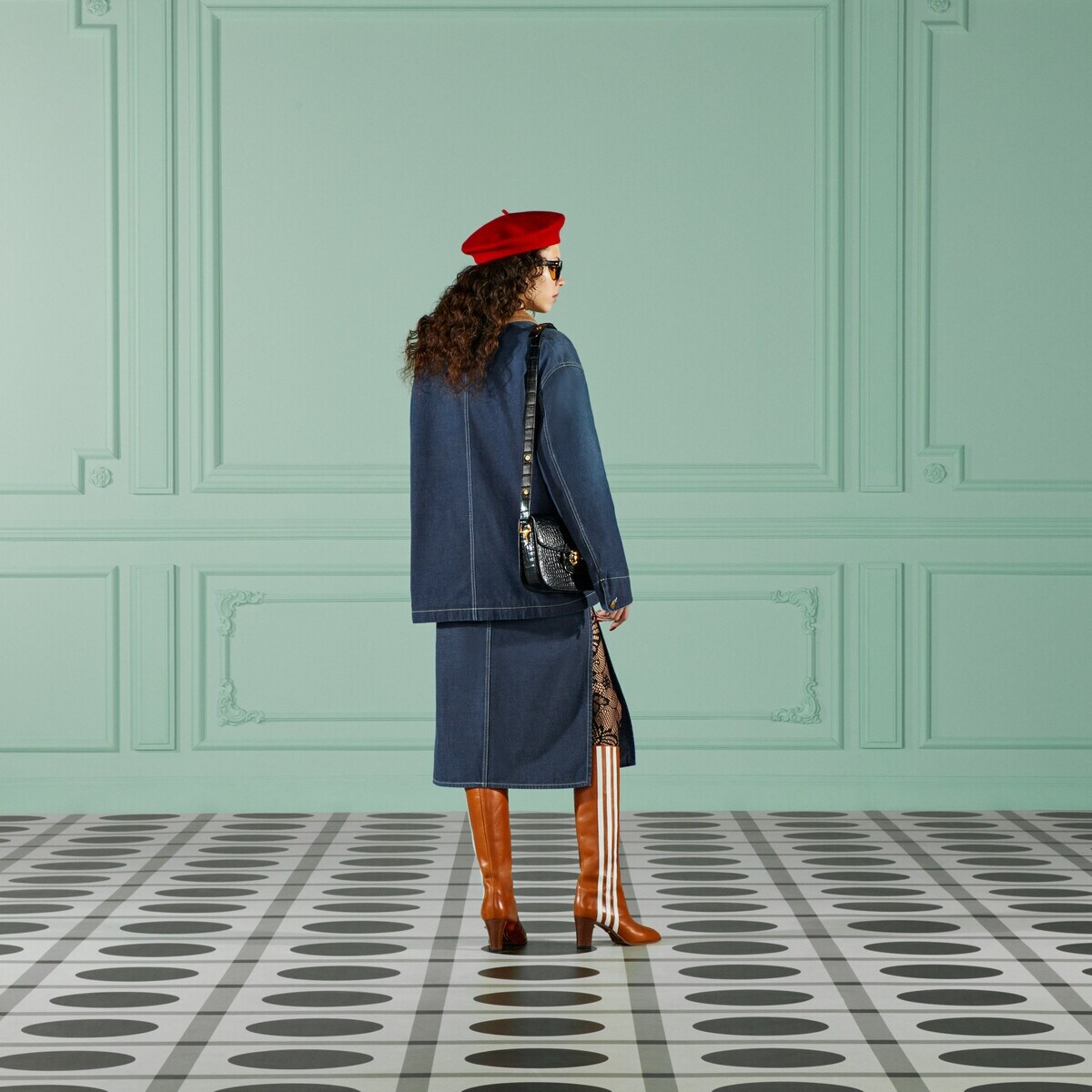 Denim longline jacket - 3