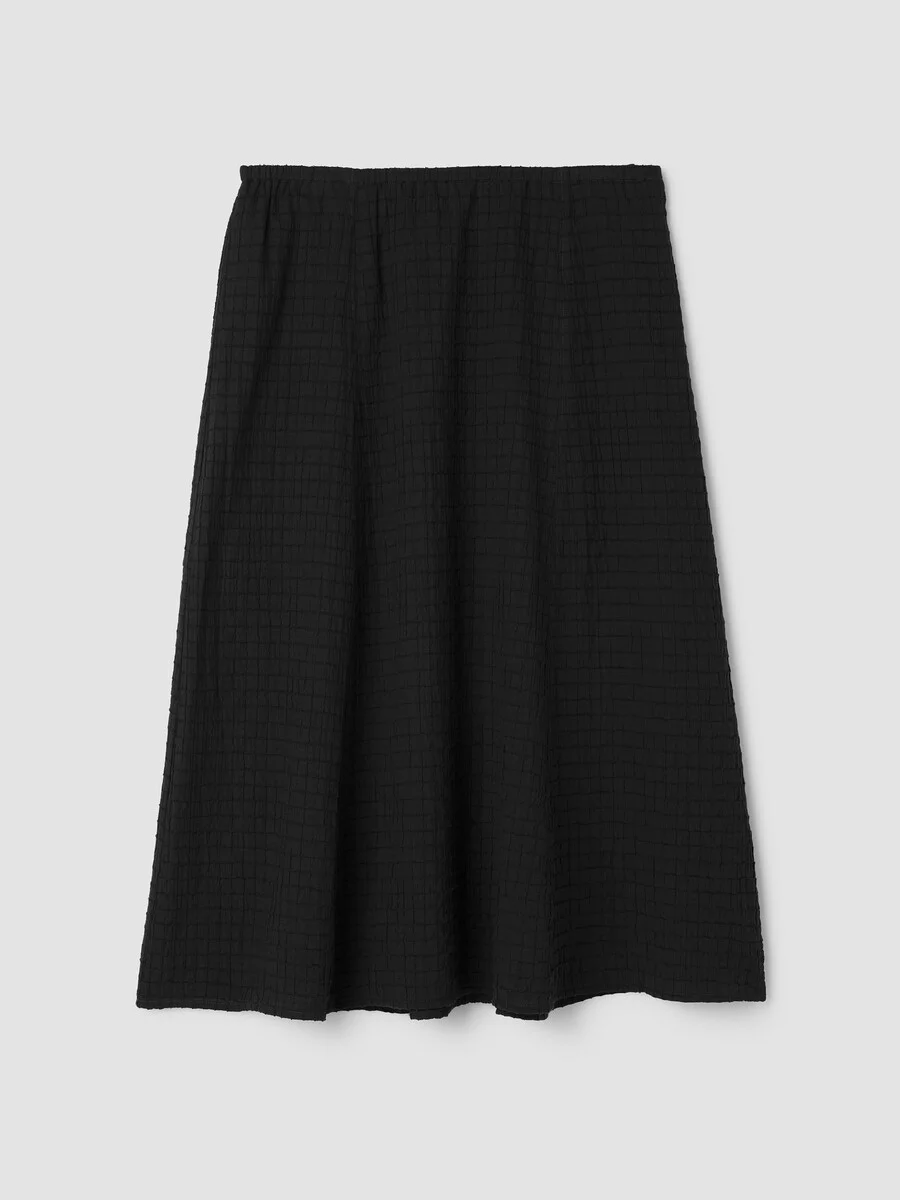 Organic Cotton Voile Box Skirt - 1