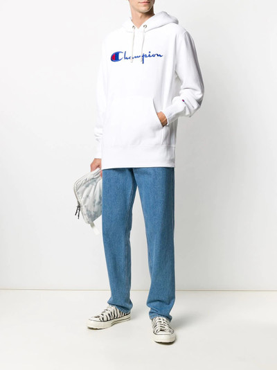 Champion logo print hoodie  outlook