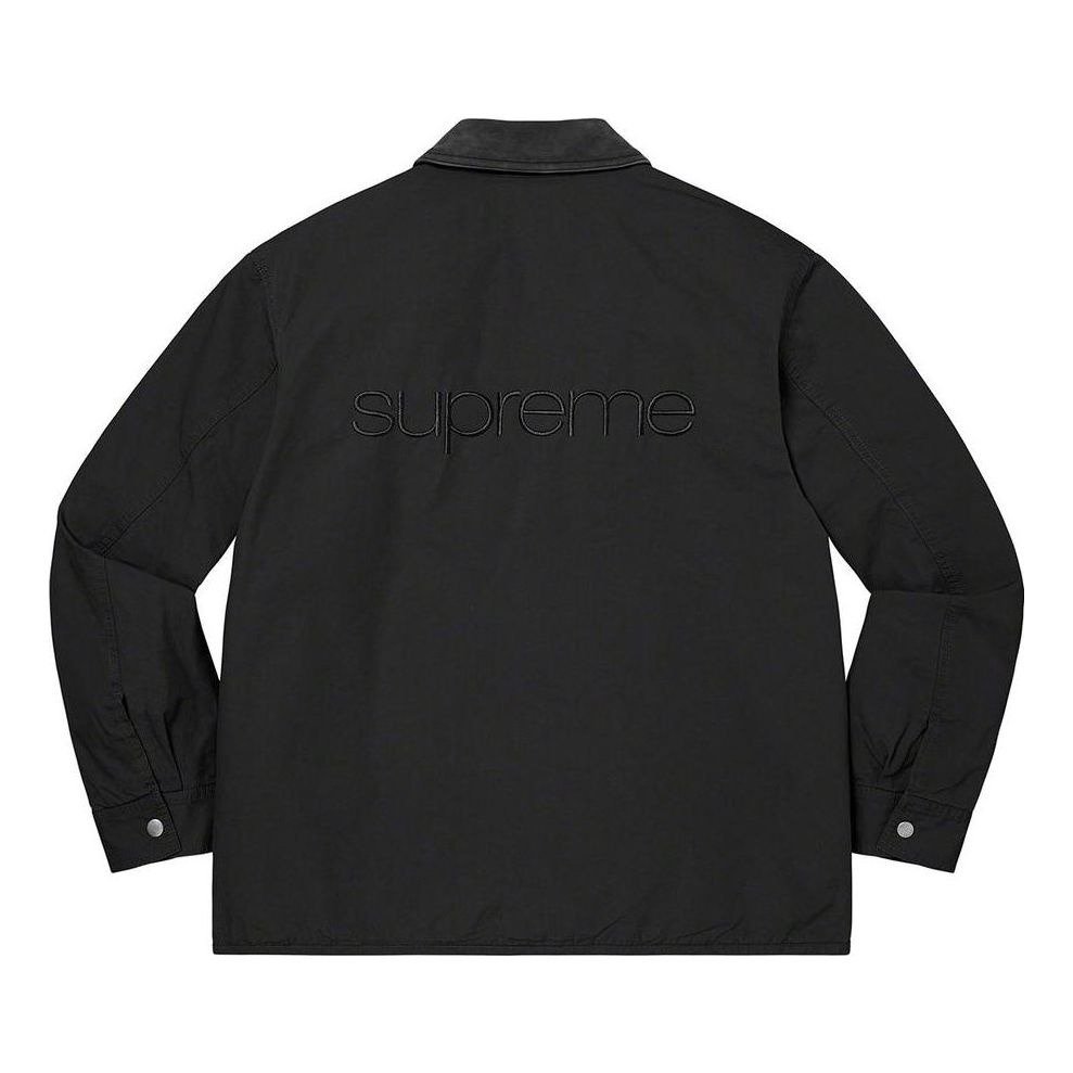 Supreme Cotton Utility Jacket 'Black' SUP-FW22-097 - 2