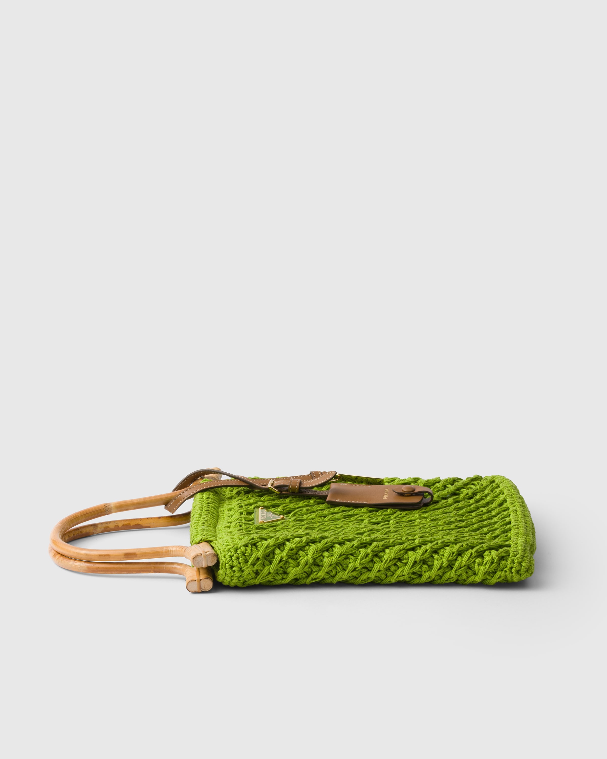 Cotton crochet mini-handbag - 3