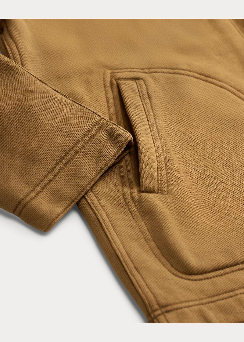 Garment-Dyed Fleece Full-Zip Hoodie 3