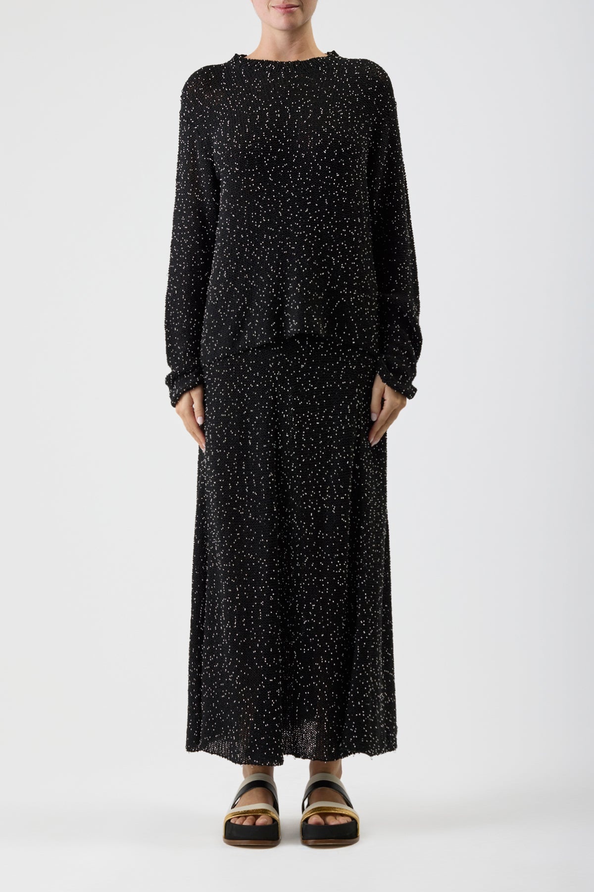 Jan Knit Sweater in Silk - 2