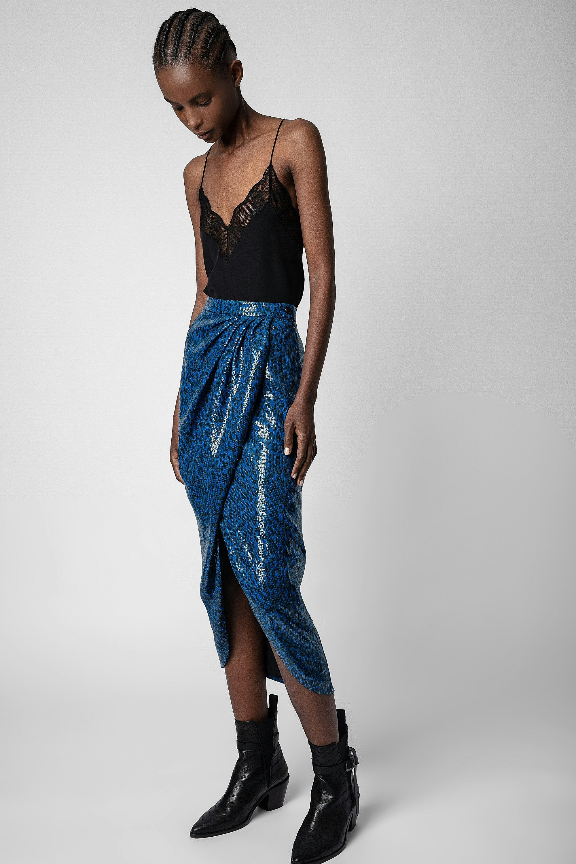 Jamelia Sequins Skirt - 3