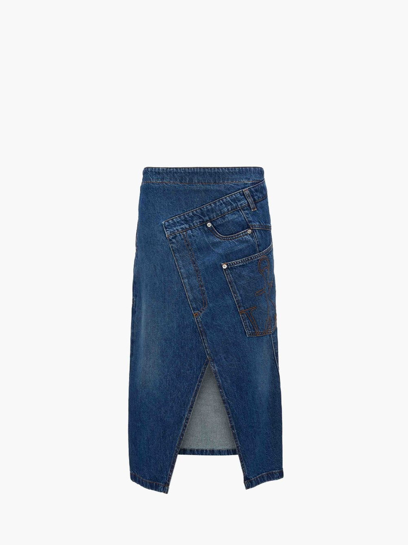 DENIM MIDI 스킨 1