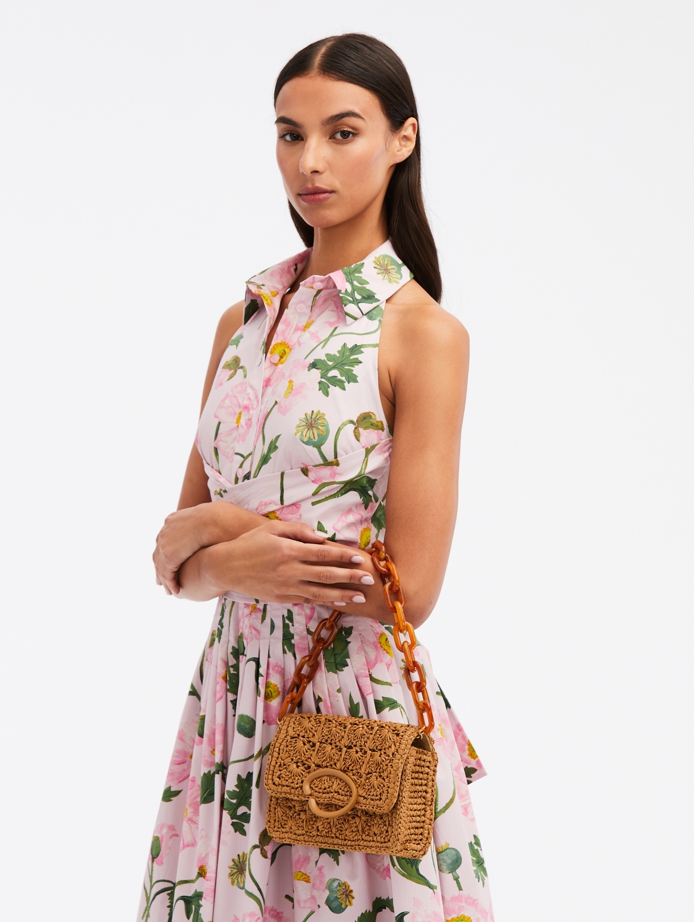 HAND-CROCHETED RAFFIA O POCHETTE - 2