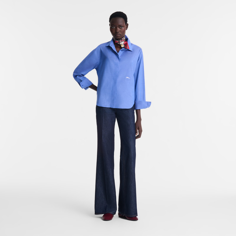 Longchamp Shirt Navy - Chambray outlook