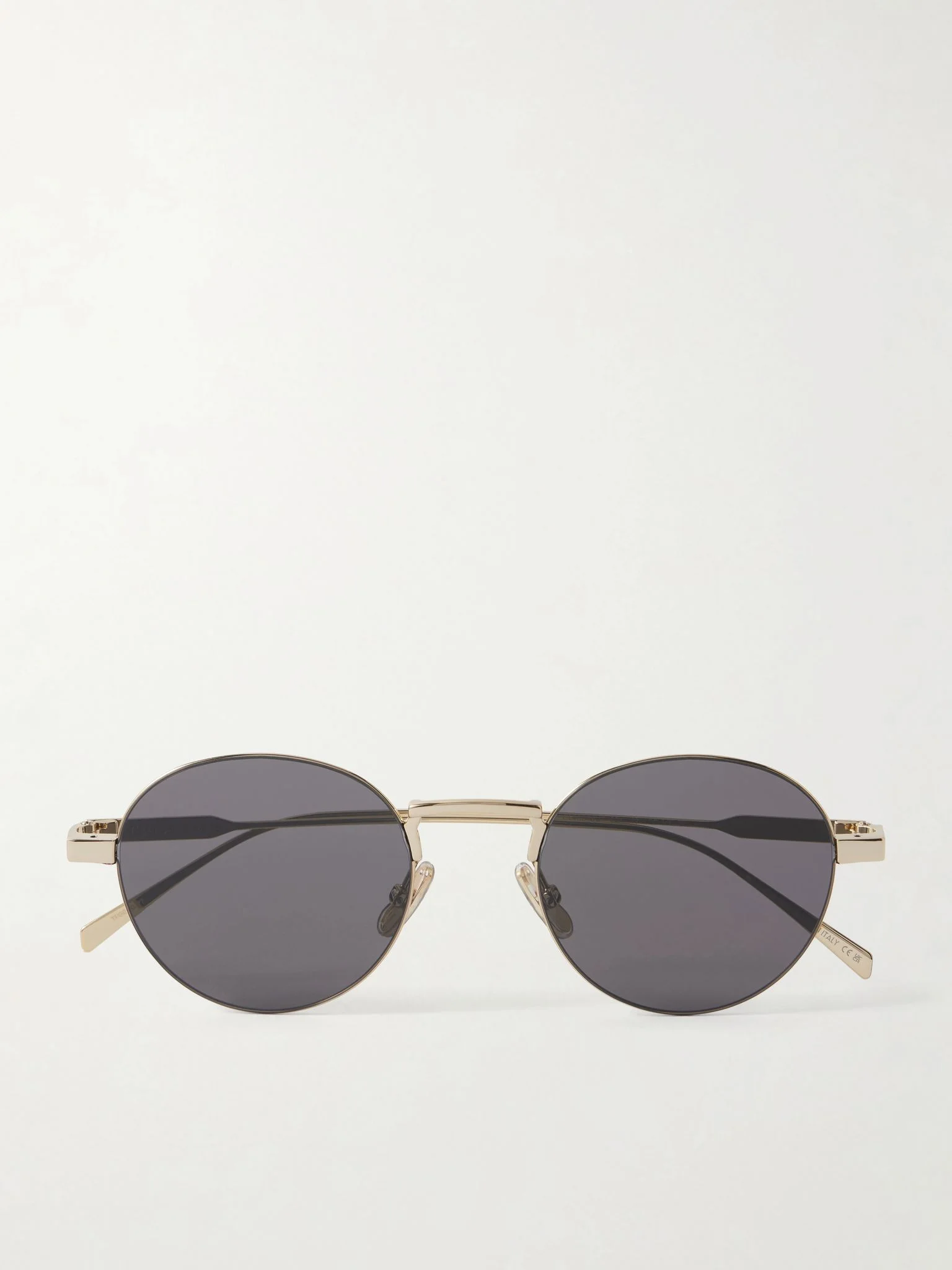 Oro round-frame gold-tone sunglasses Gold - 1