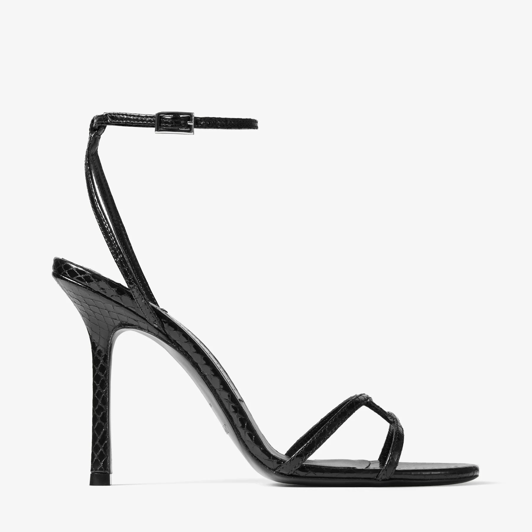Leo 100
Black Candy Wrap Leather Sandal - 1