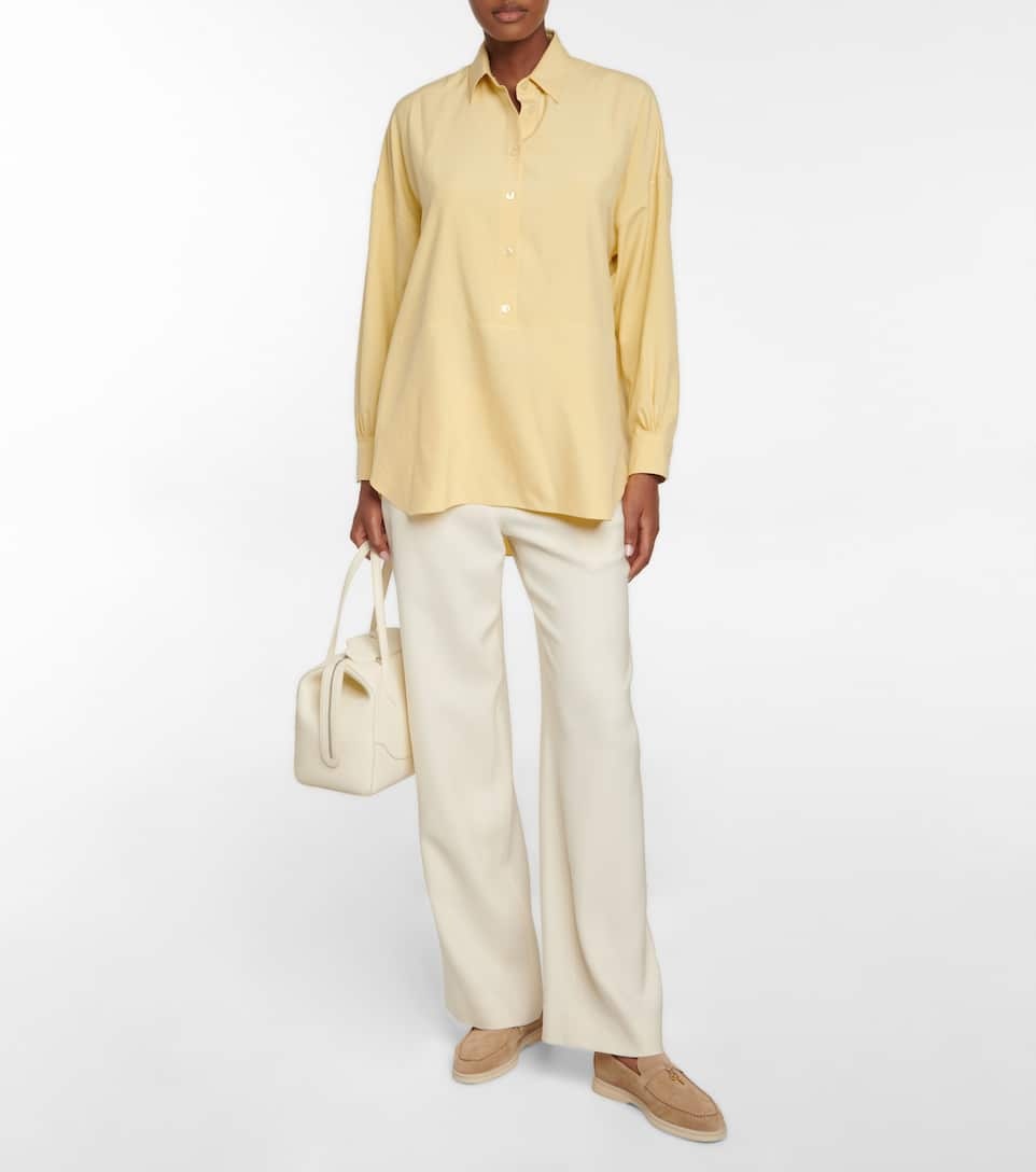 Sveva silk poplin shirt - 2