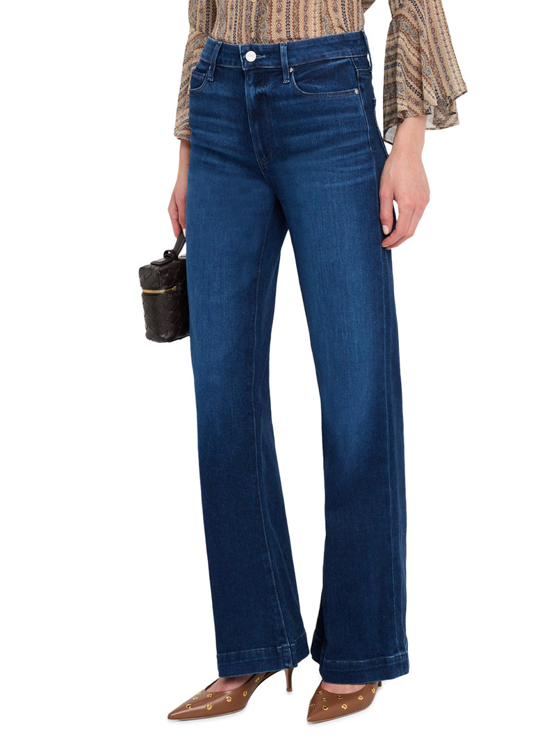 Women's Leenah Wide-Leg Jeans - Dark Blue 3