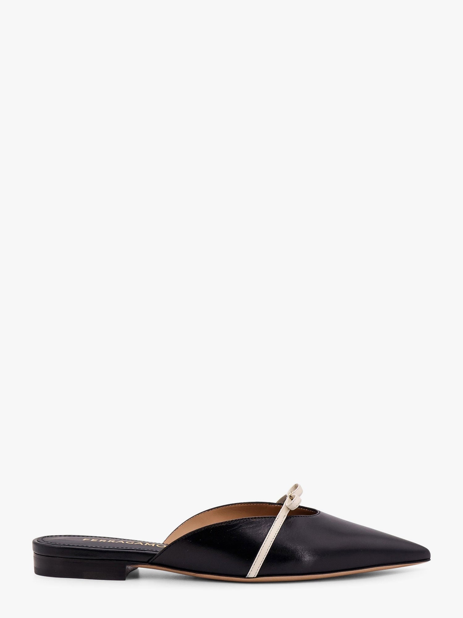 Ferragamo Giulye Leather Mule - 1