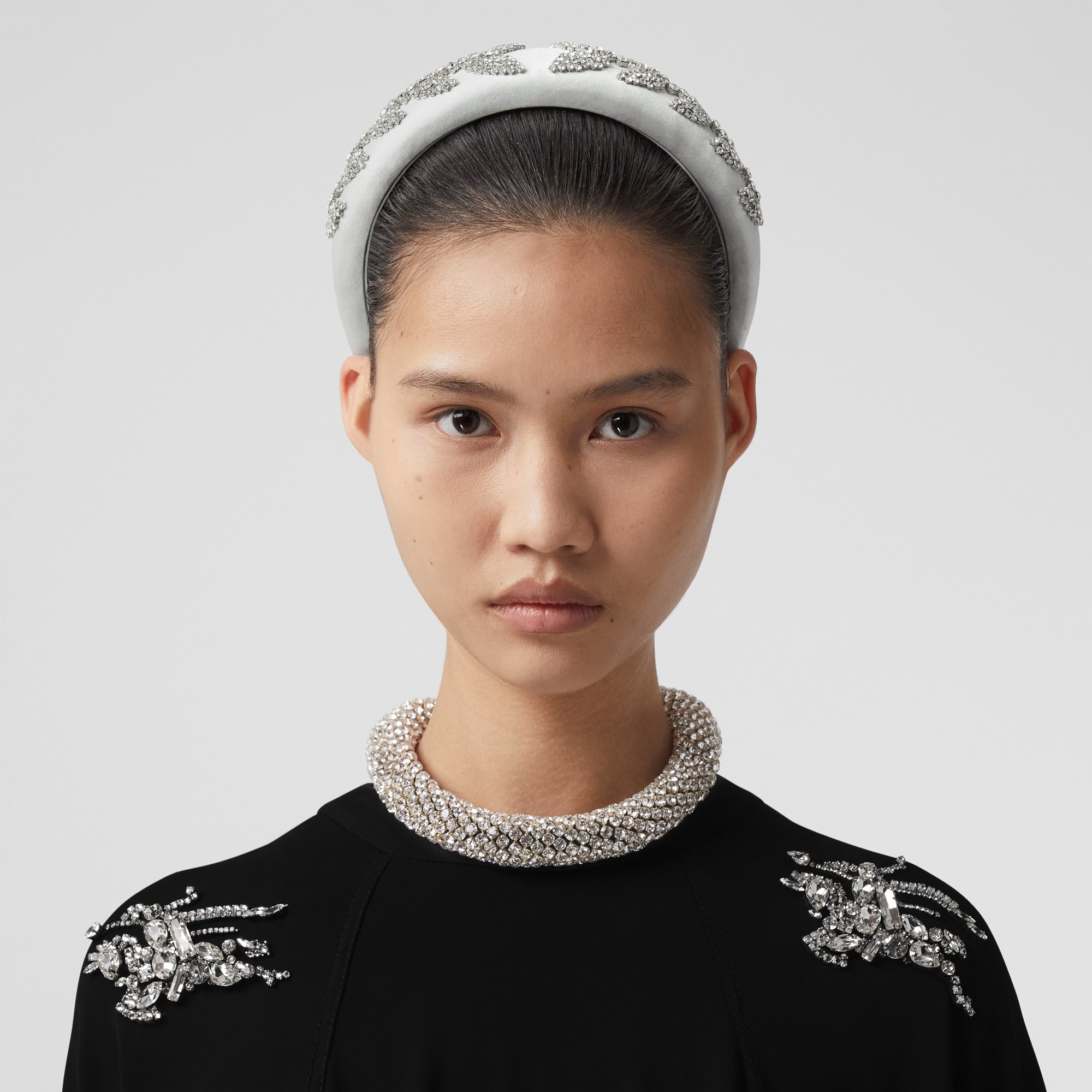 Crystal-embellished Silk Blend Hairband - 5